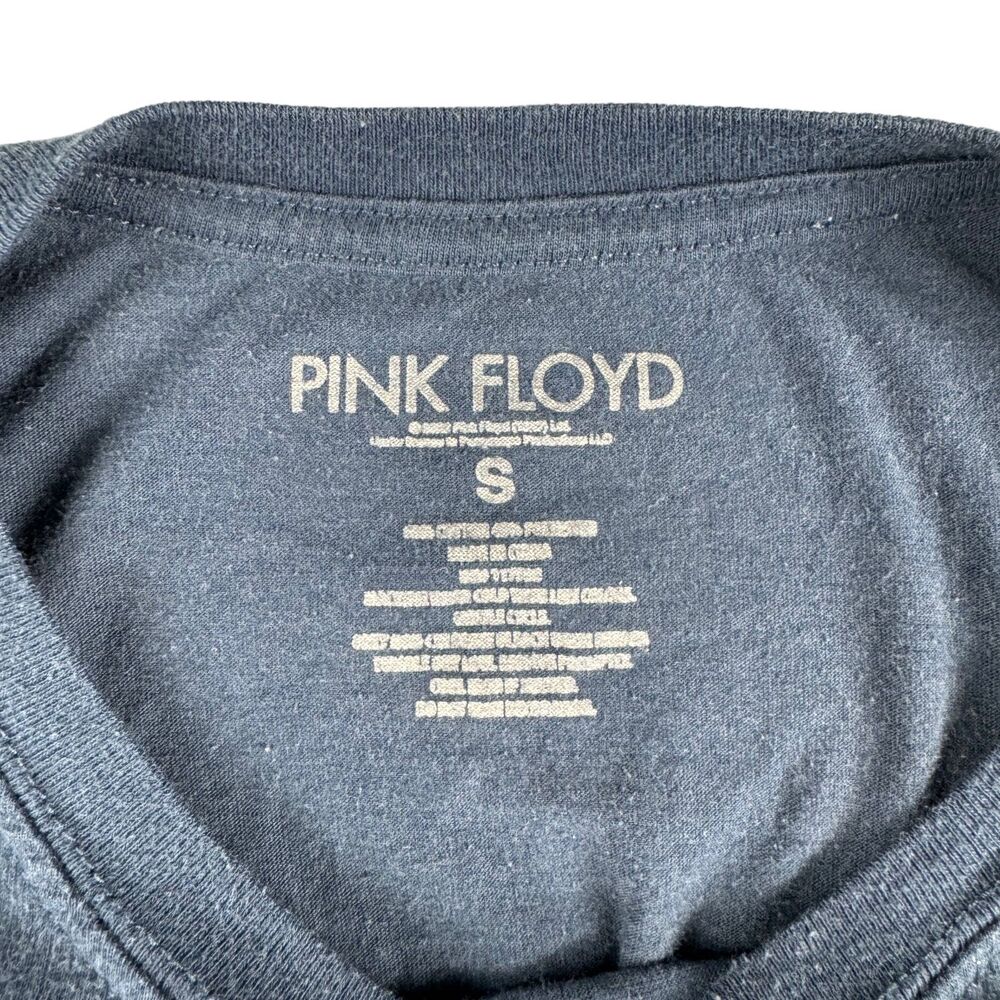 Pink Floyd Shirt Women's Small Blue Short Sleeve Lotus Crewneck Graphic Band Tee - Picture 3 of 11